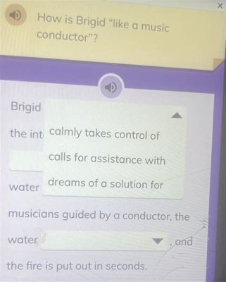 how is brigid like a music conductor