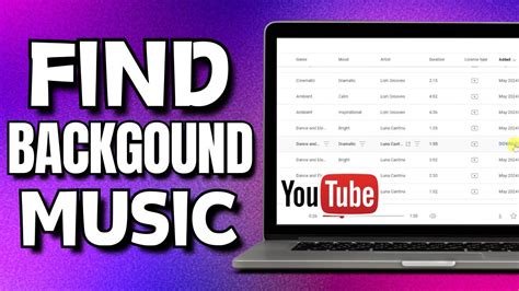 how to find background music from tv shows